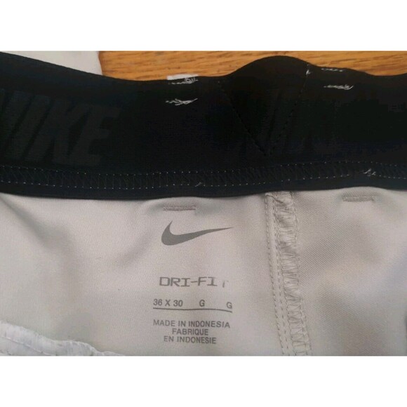 Men's Nike Tour Performence Dri-Fit Golf Pant Size 36x30 Stretch Cream Khaki - Picture 7 of 10
